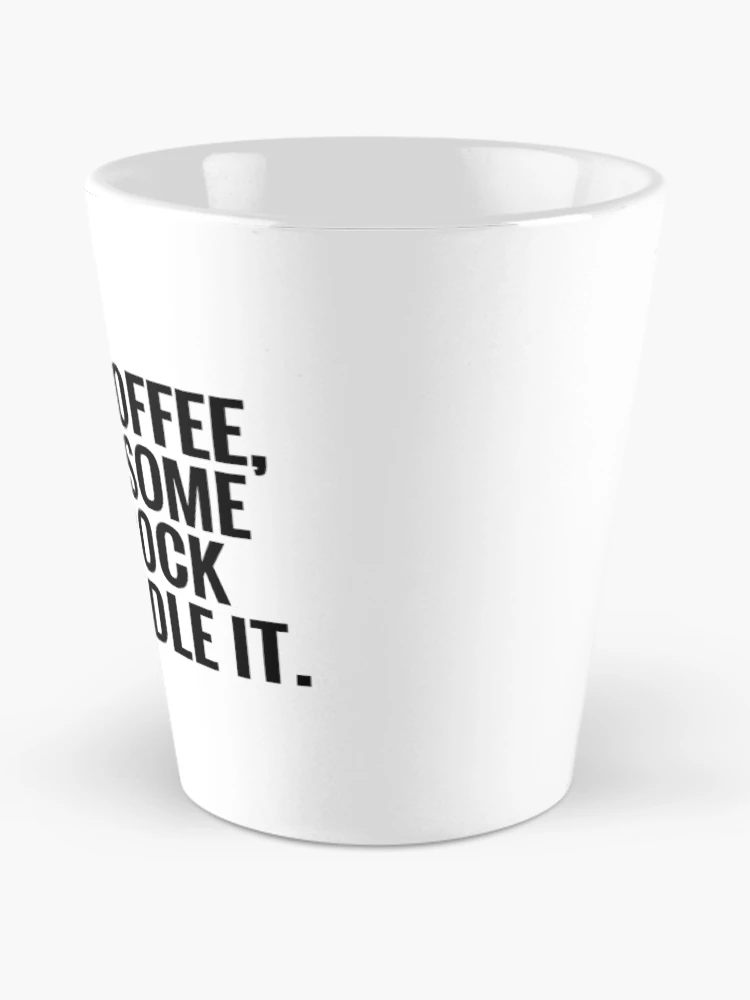 Thumbnail 2 of 4, Coffee Mug, Coffee, Punk Rock, Handle It designed and sold by peakednthe90s.