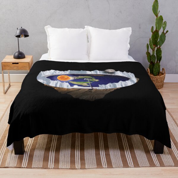 Item preview, Flat Earth with Ice Wall designed and sold by abowlofsoda.
