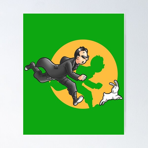Item preview, Matrix sigue al conejo blanco designed and sold by PhillipTee.