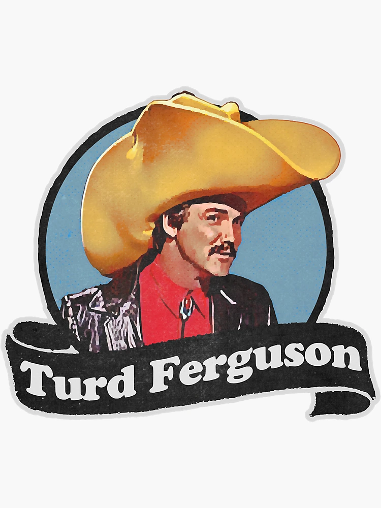 Aperçu 3 sur 3. Sticker avec l'œuvre Turd Ferguson créée et vendue par StrataFit.