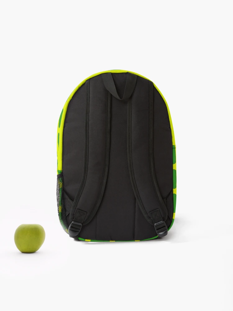 Thumbnail 2 of 3, Backpack, Green Pickle Pattern designed and sold by Punderstandable.