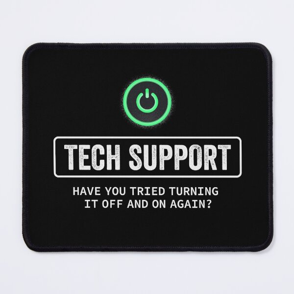 Item preview, Have you tried turning it off and on again - it crowd designed and sold by GeeksUnique.