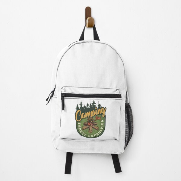 Aperçu de l'œuvre Expédition Camping Fire Forest créée et vendue par Curio Meridian.