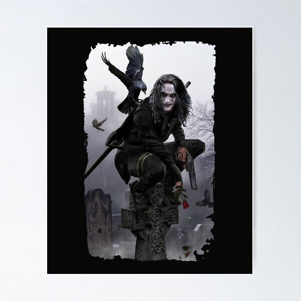 Item preview, Película de terror The Crow y Eric Draven designed and sold by JasonRShop.