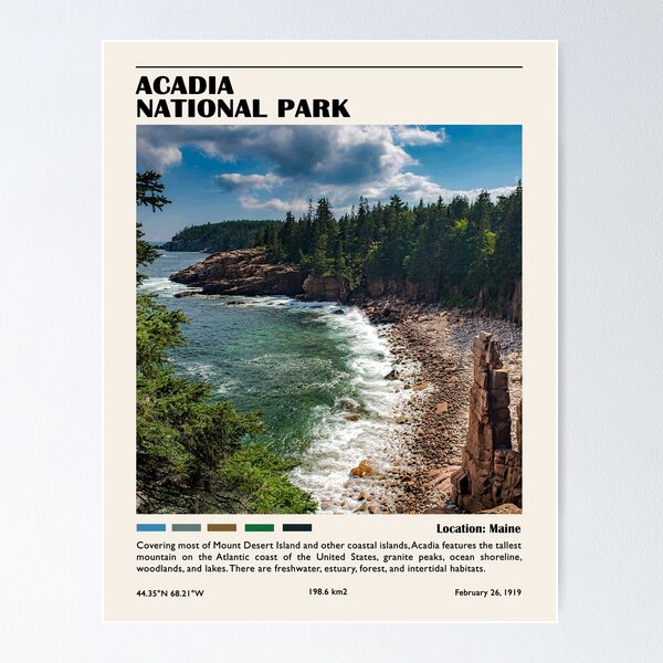 Aperçu de l'œuvre Parc national d'Acadie créée et vendue par JoshuaDarbon94.
