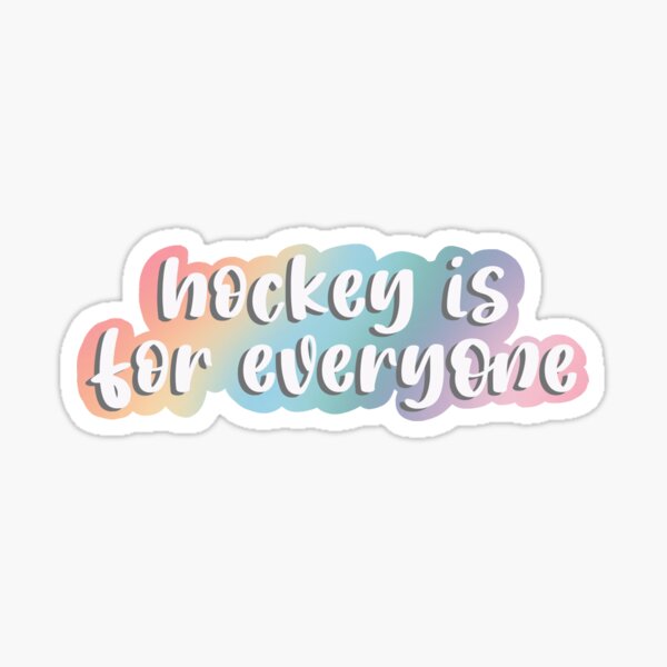 Aperçu de l'œuvre Le hockey est pour tout le monde créée et vendue par lenanighs.