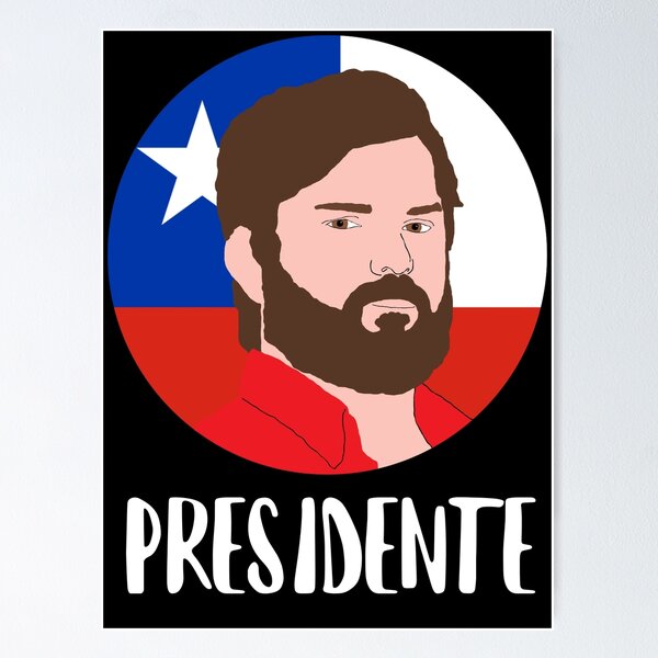 Item preview, Gabriel Boric "Presidente" designed and sold by RevolutionInPaint.