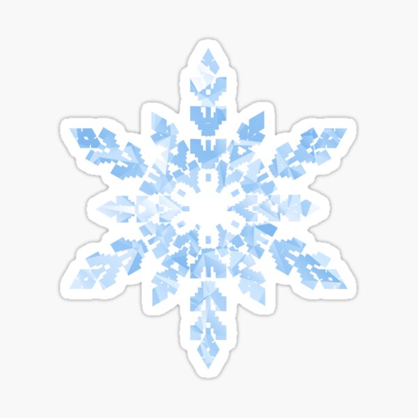 Aperçu de l'œuvre Flocon de neige créée et vendue par Dv-Design.