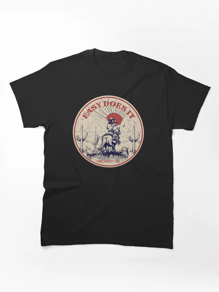 Imagen 1 de 7, Camiseta clásica con la obra Tómalo con calma AA NA Recovery, diseñada y vendida por AmendApparel.