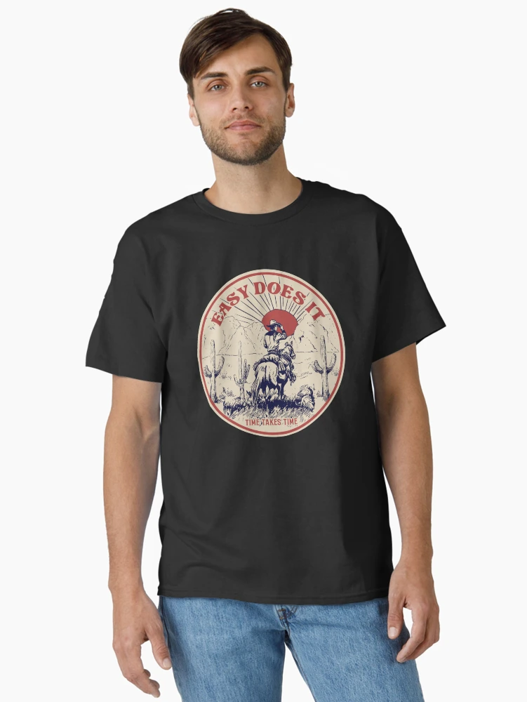 Imagen 2 de 7, Camiseta clásica con la obra Tómalo con calma AA NA Recovery, diseñada y vendida por AmendApparel.