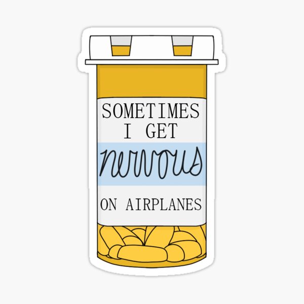 Aperçu de l'œuvre John Mulaney Parfois, je deviens nerveux dans les avions créée et vendue par elisabetheg.