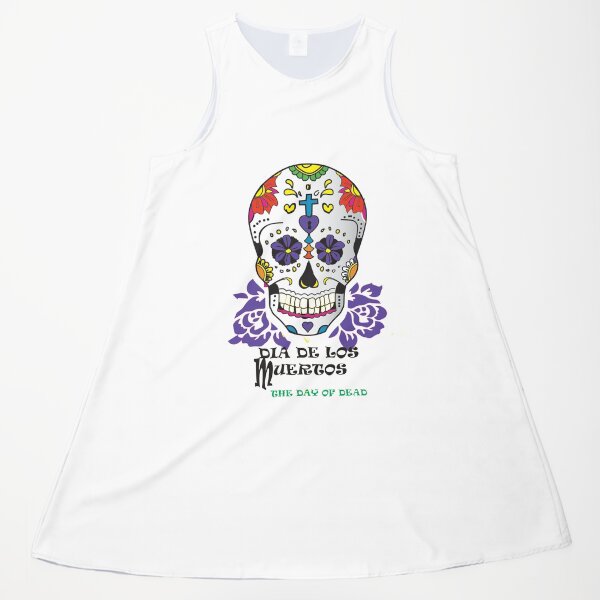 Item preview, dia de los, (obra de arte colorida) designed and sold by creativelittleo.