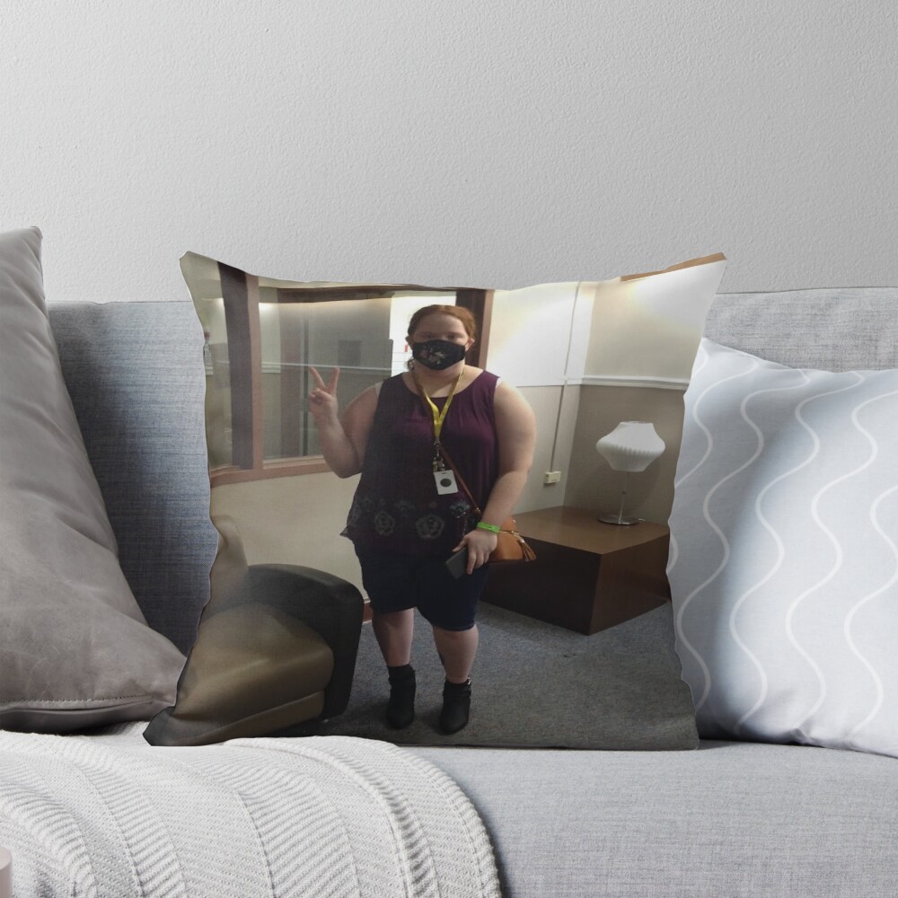 Item preview, Throw Pillow designed and sold by Isaiah Ukih.