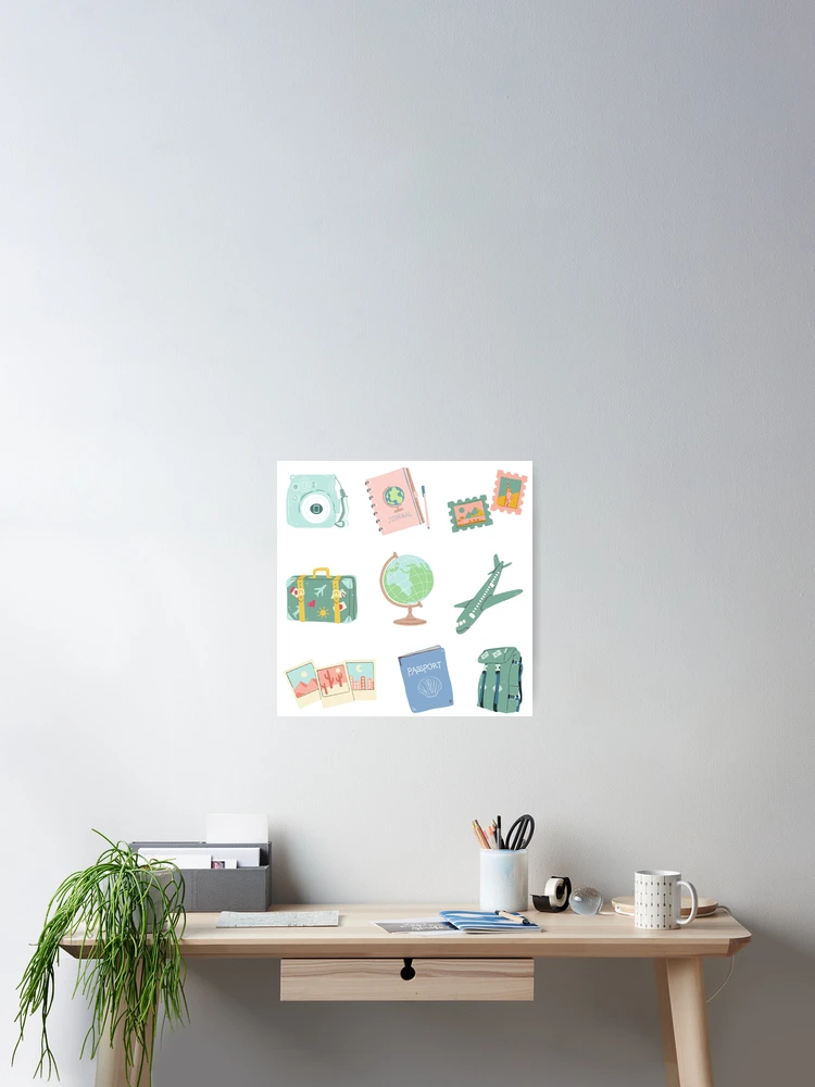 Imagen 2 de 3, Póster con la obra Viaje Estético, diseñada y vendida por ShopLizCreates.