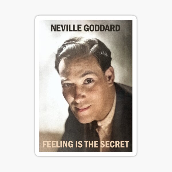 Aperçu de l'œuvre Neville Goddard : Le sentiment est le secret créée et vendue par BennyBearProof.