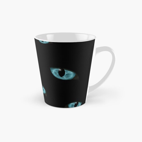 Item preview, Glowing light blue cat eyes designed and sold by Pear Tree Studio.