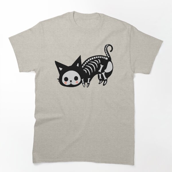 Item preview, Mascotas de Halloween - Esqueleto de gatito designed and sold by Orangegrph.