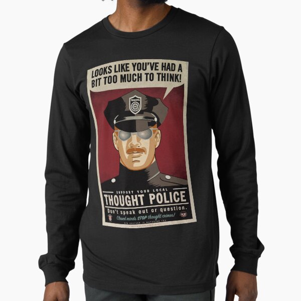 Item preview, Policía del pensamiento designed and sold by LibertyManiacs.