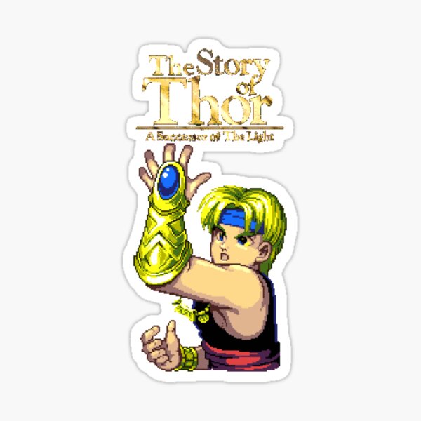 Item preview, La historia de Thor Mega Drive designed and sold by Shopokquan.
