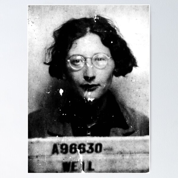 Item preview, simone weil designed and sold by variousorrows.