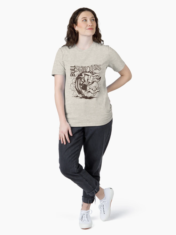 Thumbnail 4 of 7, Essential T-Shirt, Bull Shifters designed and sold by TheCustom.