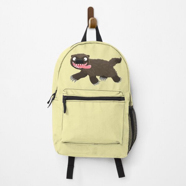 Item preview, Funny hungry wolverine animal cartoon designed and sold by FrogFactory.