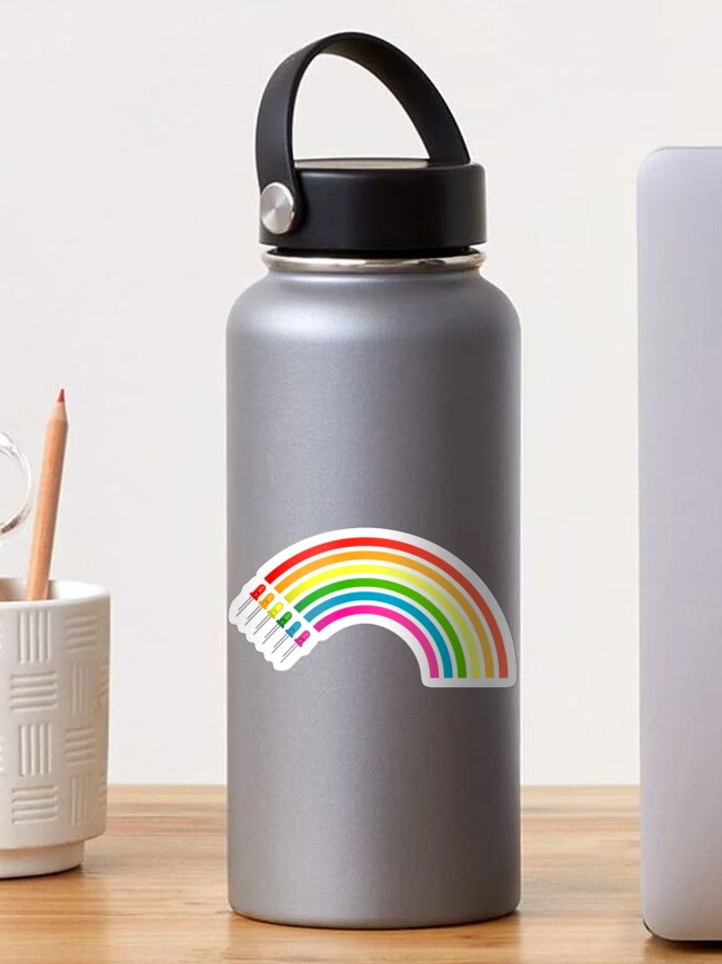Thumbnail 1 of 3, Sticker, LED rainbow designed and sold by EngineersArt.