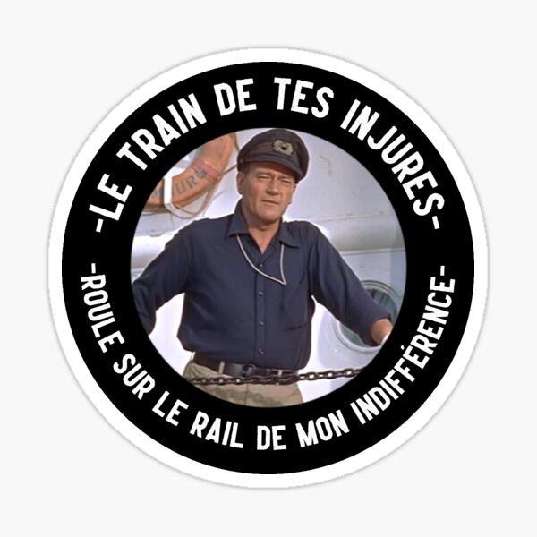 Aperçu de l'œuvre Le train de tes injures roule sur le rail de mon indifférence créée et vendue par DetourArt.