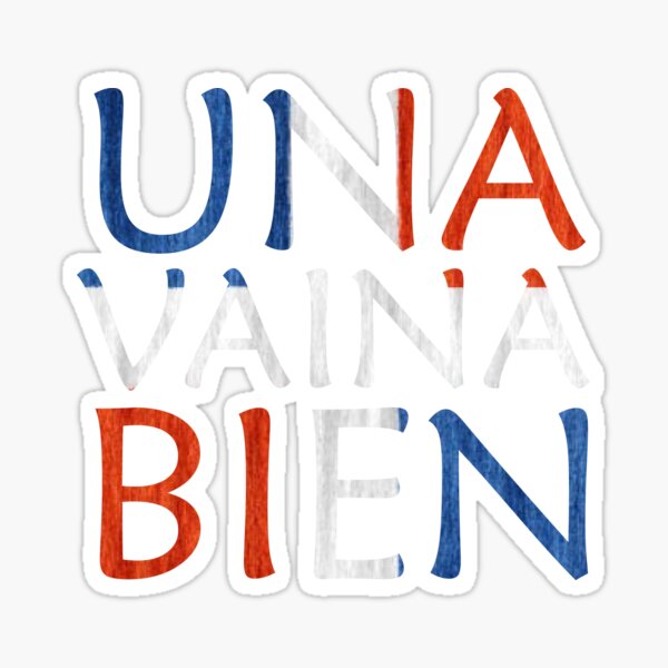 Item preview, Bandera Una Vaina Bien República Dominicana designed and sold by Nirvanibex.
