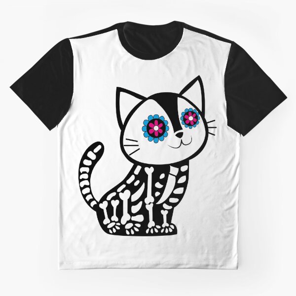 Item preview, Gato del Dia de los Muertos designed and sold by DkRdesigner.