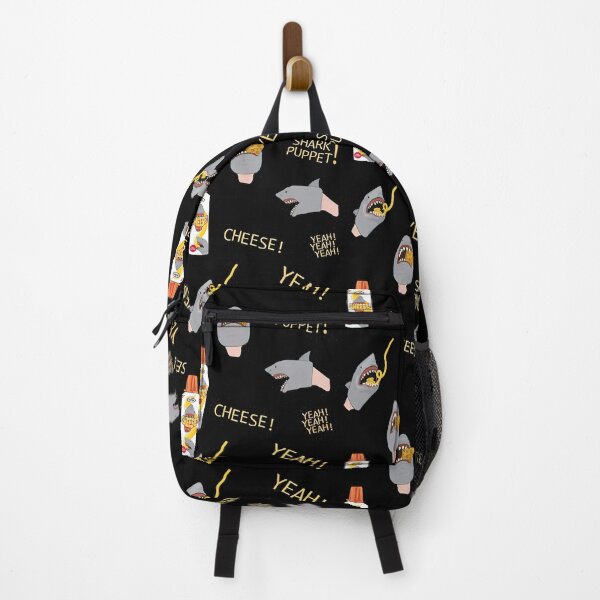 Item preview, TikTok on Repeat Shark Puppet [YEAH] Seamless Pattern Backpack  designed and sold by ballragefilled.