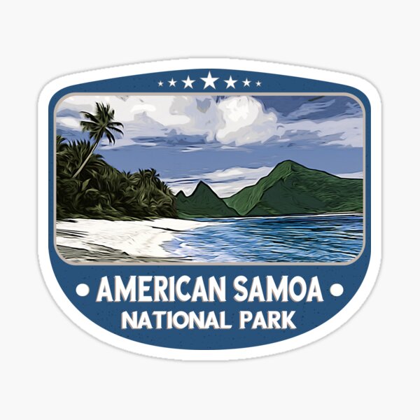 Aperçu de l'œuvre Parc national des Samoa américaines Océan Pacifique créée et vendue par Dexter Freeman.