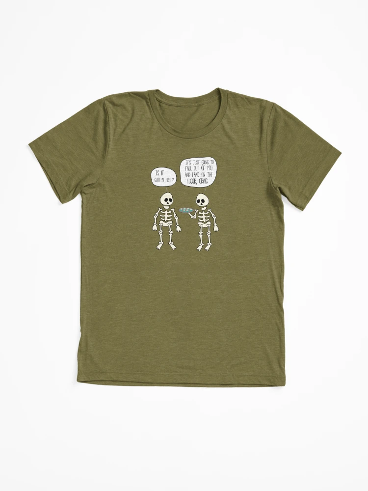 Aperçu 1 sur 7. T-shirt ultra doux avec l'œuvre Est-ce sans gluten ? créée et vendue par Caretta.