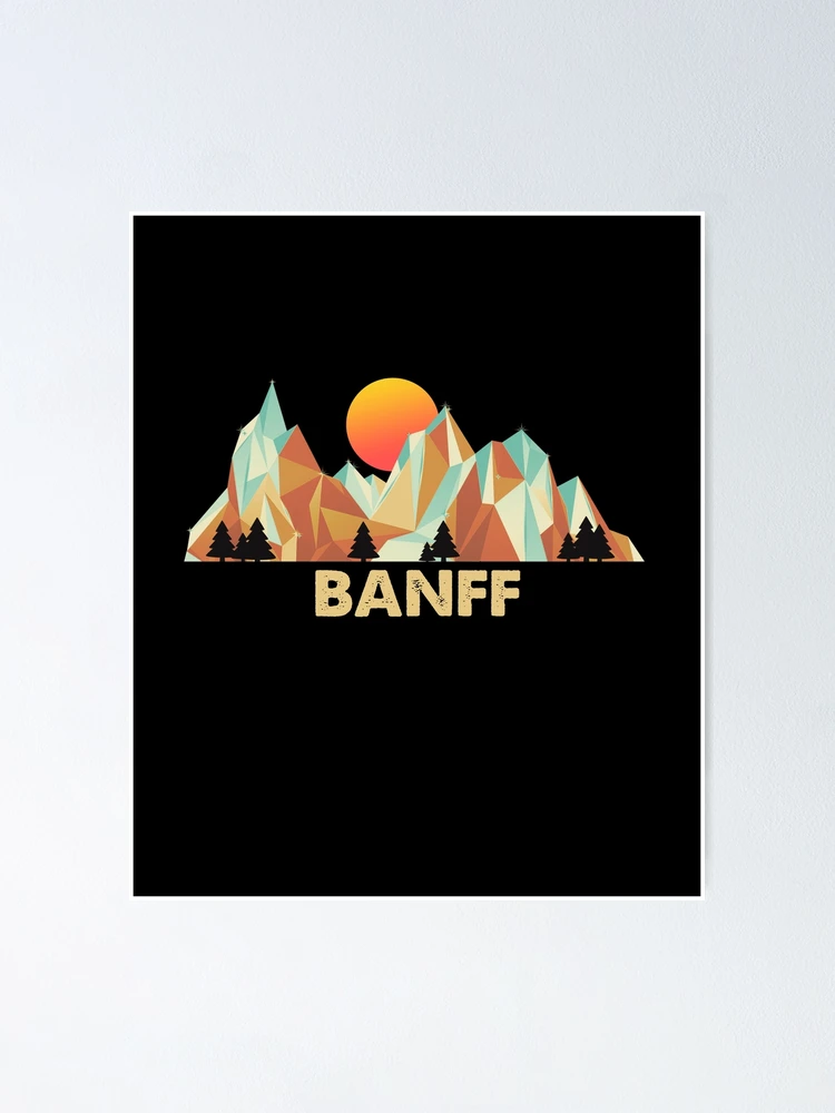 Thumbnail 1 of 3, Poster, Banff mountain climbing gift designed and sold by chrlalexandru.