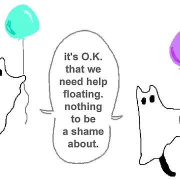 Artwork thumbnail, balloon ghosts by robinauts