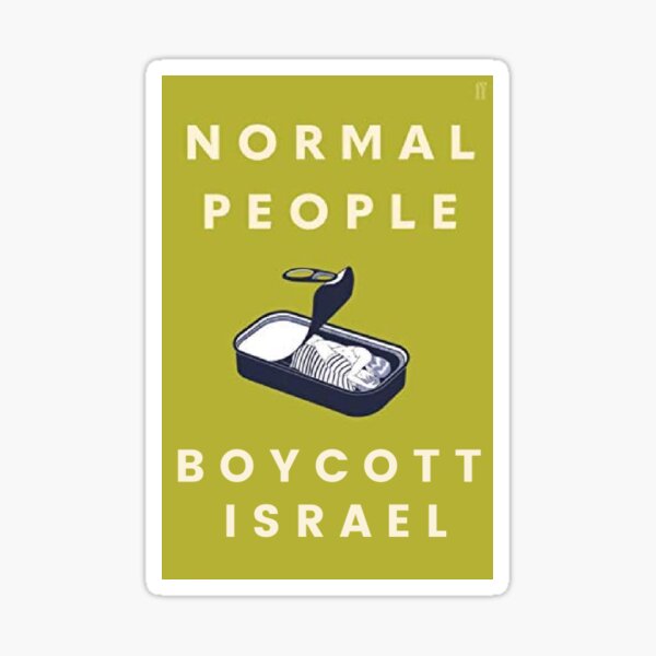 Artikelvorschau, Normale Leute boykottieren Israel entworfen und verkauft von alannah127.