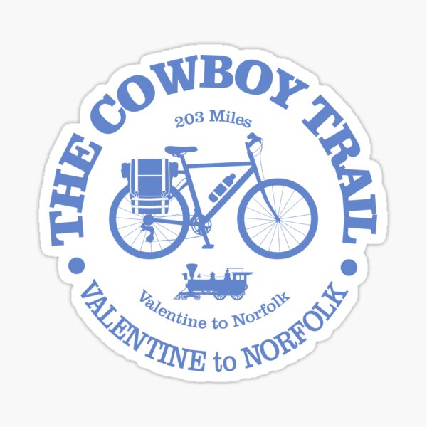 Aperçu de l'œuvre Sentier des Cowboys (vélo) créée et vendue par curranmorgan.