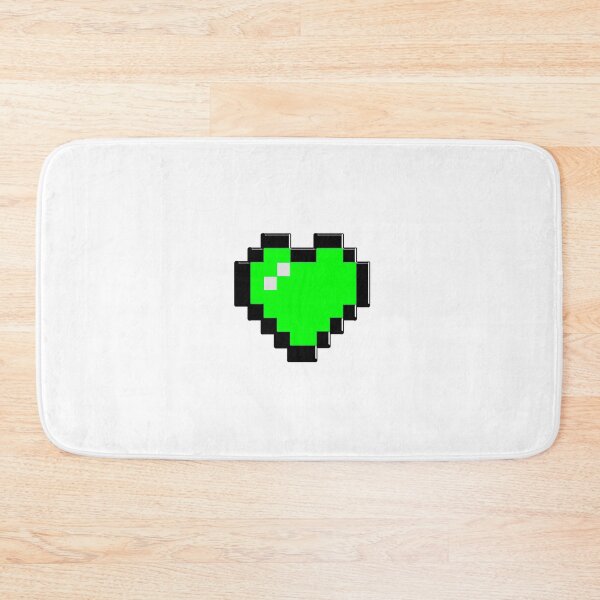 Item preview,  8 BIT GREEN HEART designed and sold by xBLACKSTAR.