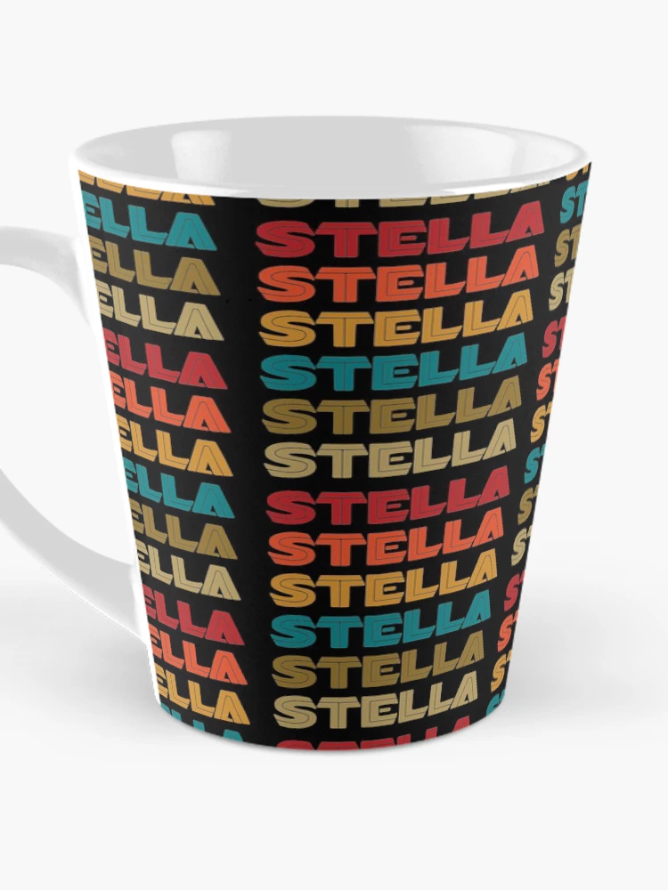 Thumbnail 3 of 4, Coffee Mug, Stella Name designed and sold by linartcia.