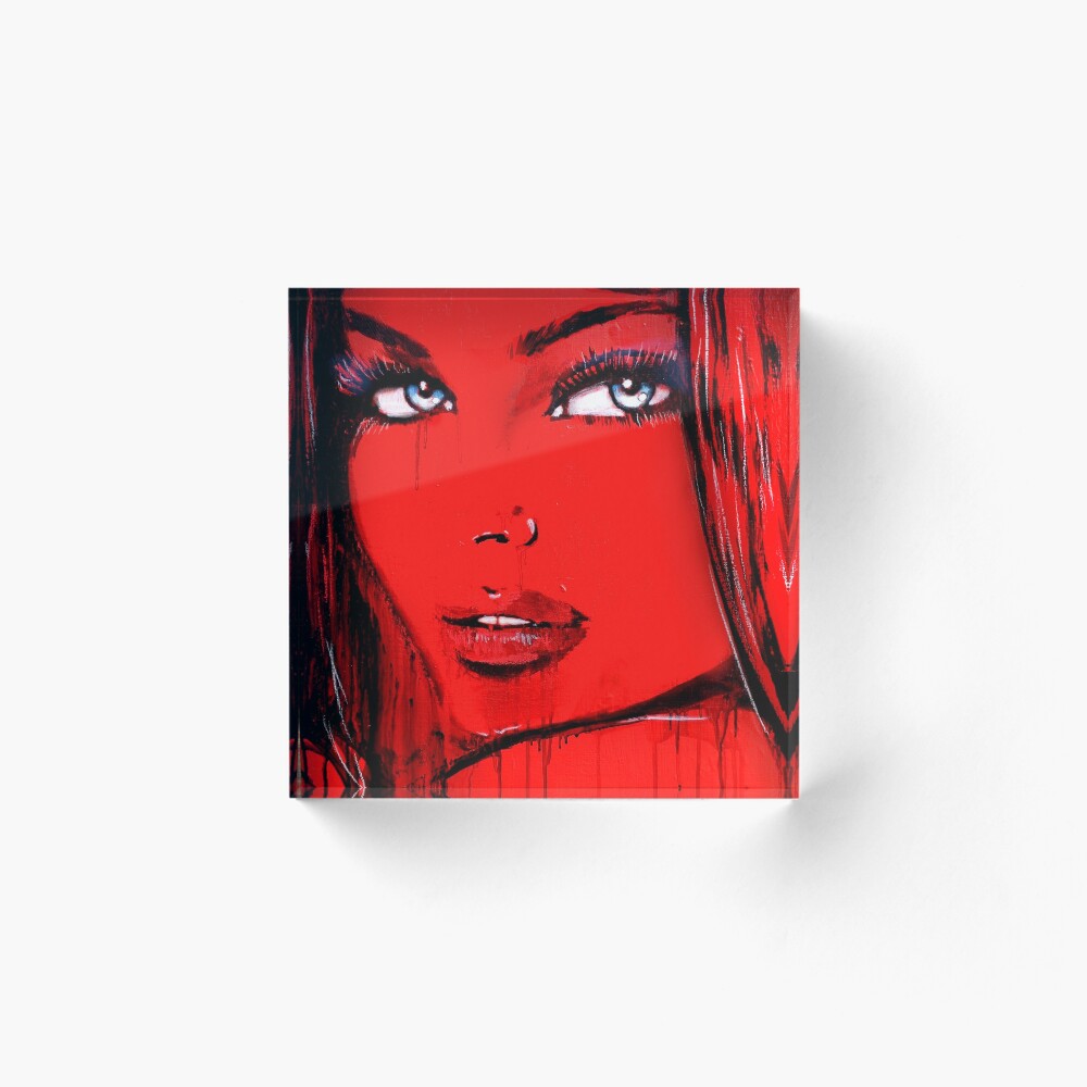 Vista previa del artículo con la obra «Bloque acrílico», diseñado y vendido por Loui Jover.