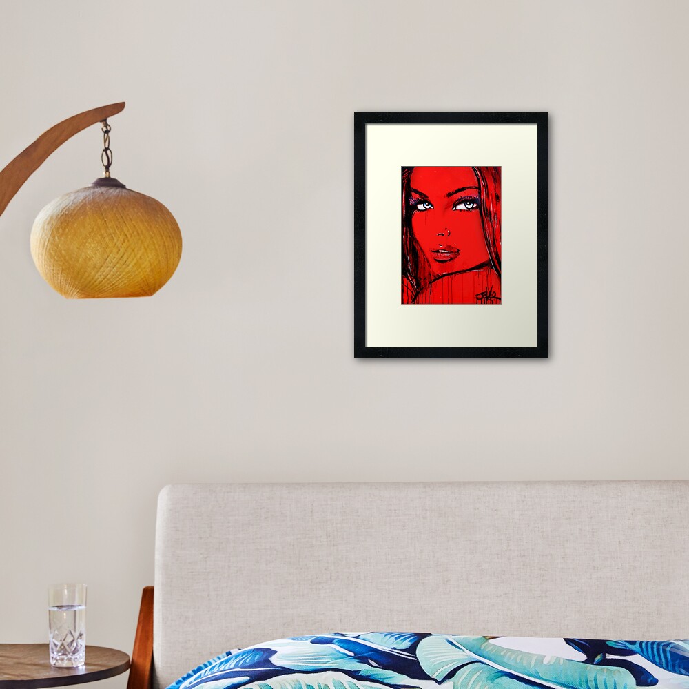 Vista previa del artículo con la obra «Lámina enmarcada», diseñado y vendido por Loui Jover.