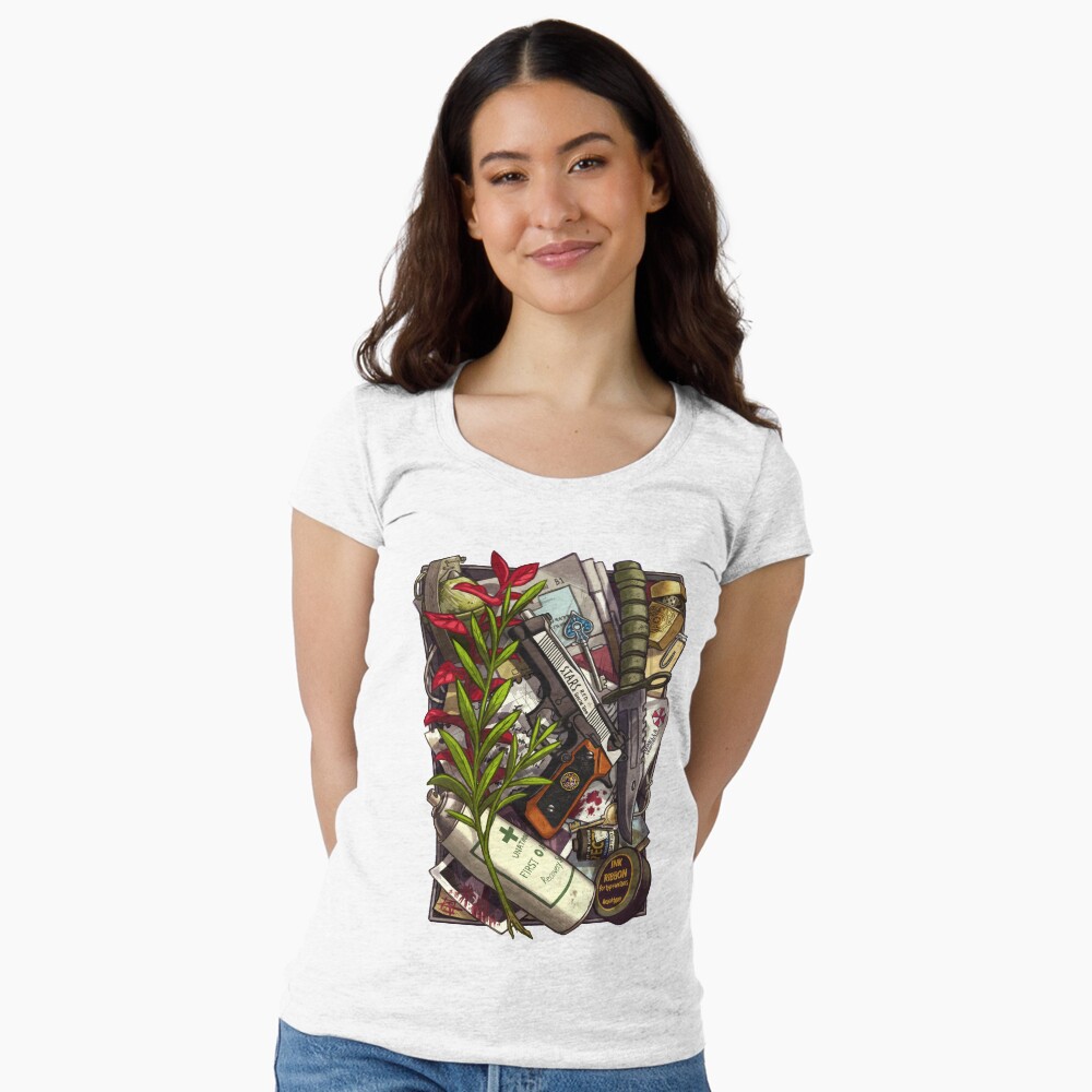 Item preview, Fitted Scoop T-Shirt designed and sold by astraltiger.