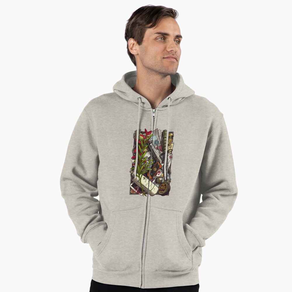 Item preview, Zipped Hoodie designed and sold by astraltiger.