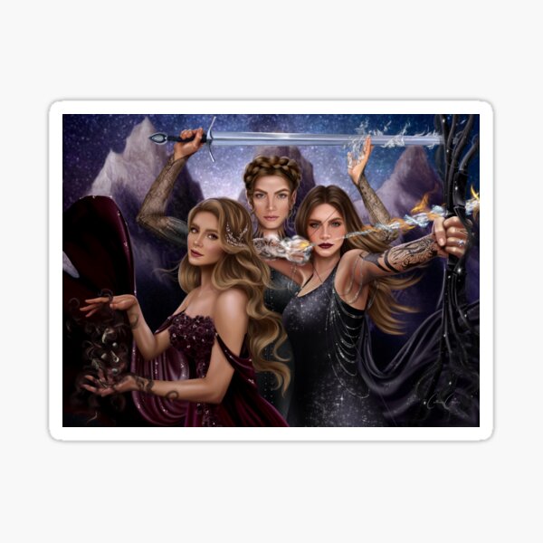 Aperçu de l'œuvre Les Trois Soeurs créée et vendue par CleverCrowMedia.