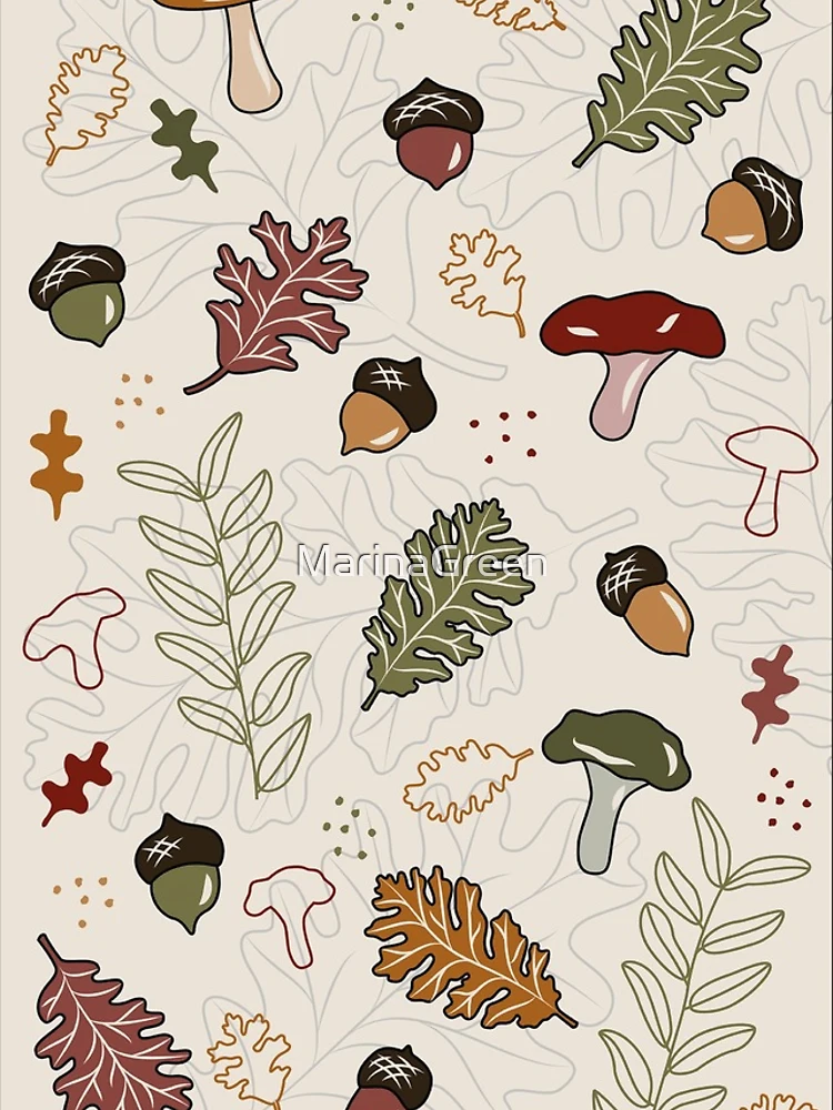 Thumbnail 4 of 4, iPhone Case, Autumn pattern designed and sold by MarinaGreen.