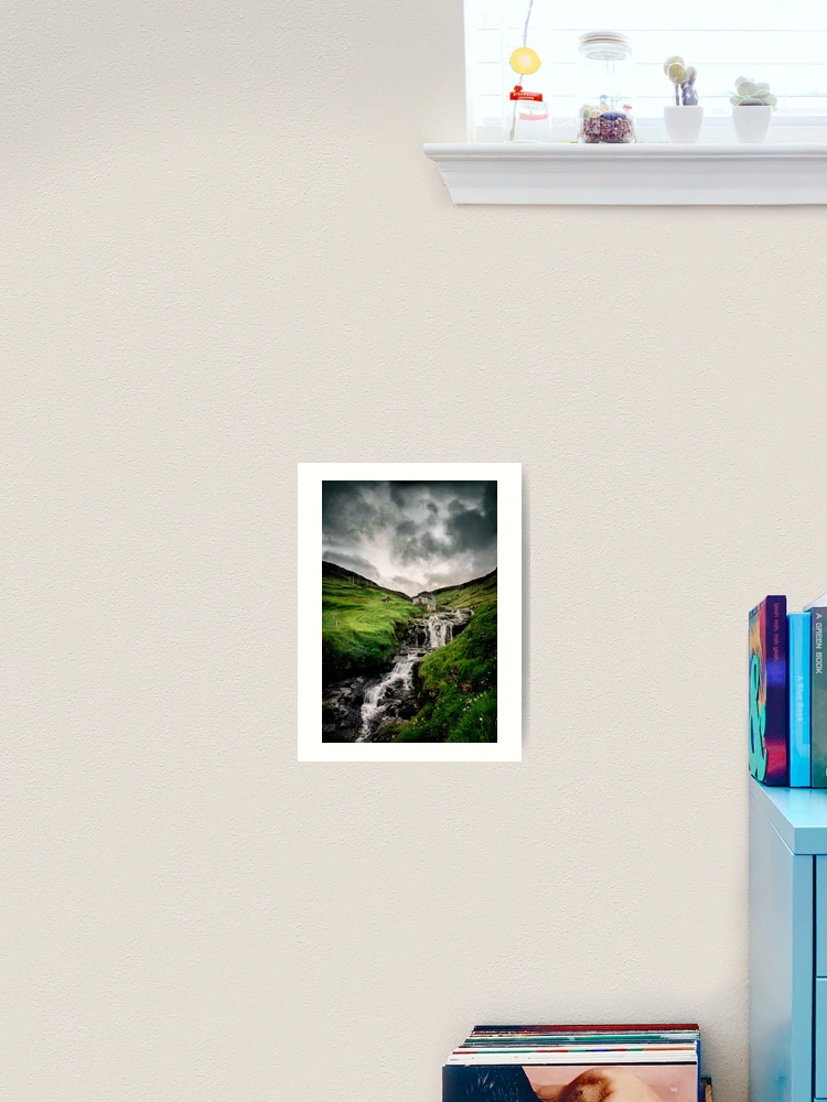 Thumbnail 2 of 3, Art Print, Haldarsvik Mist designed and sold by Claire Walsh.