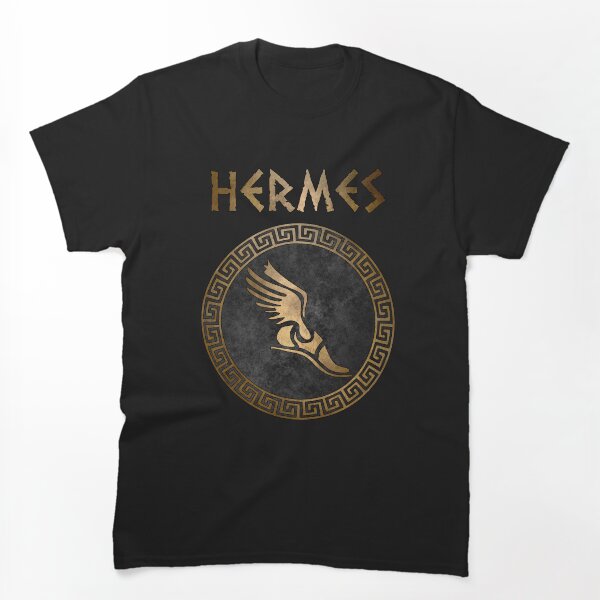 Artikelvorschau, Griechischer Gott Hermes Gott des Reisens und des Reichtums entworfen und verkauft von Agema Apparel.