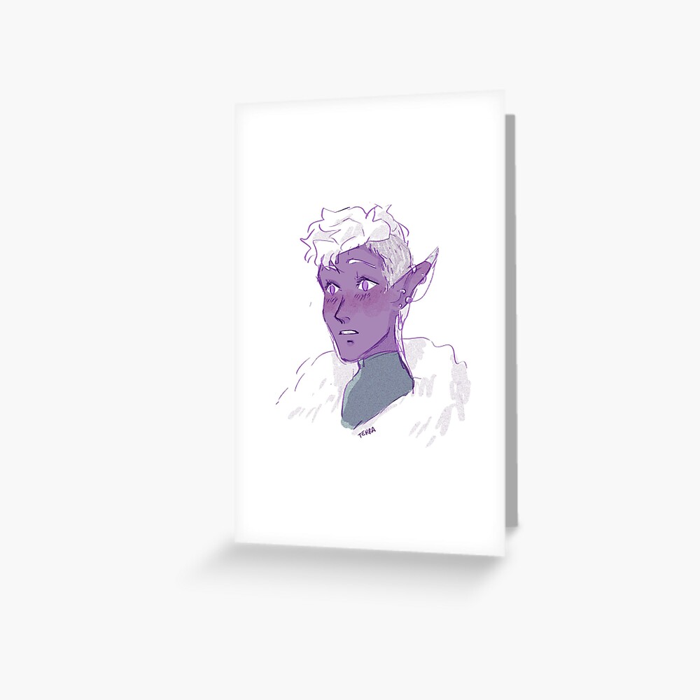 Vista previa del artículo con la obra «Tarjetas de felicitación», diseñado y vendido por glittergarbage.