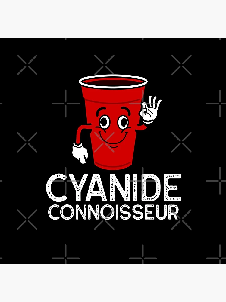 Thumbnail 5 von 5, Acrylblock, Cyanide Connoisseur - Nihilismus für nihilistisches Design designt und verkauft von Shirtlify.