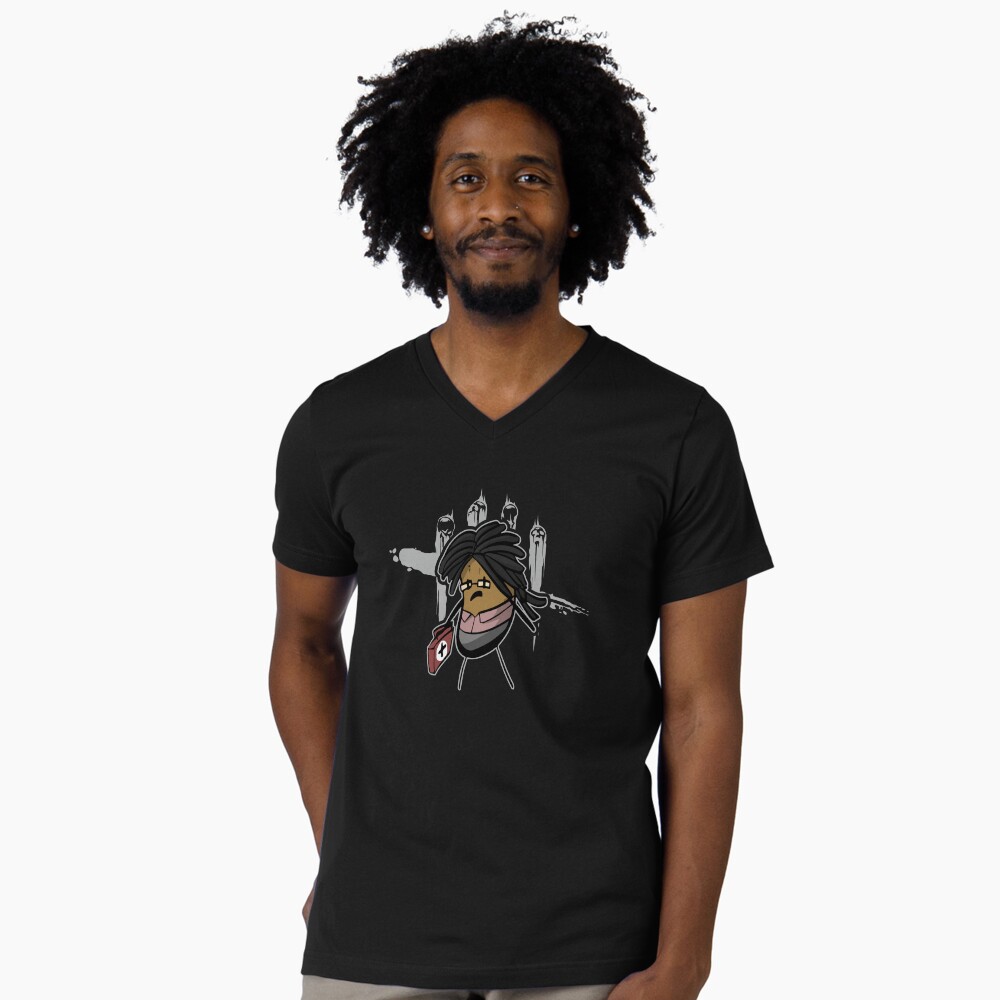 Item preview, V-Neck T-Shirt designed and sold by alexisnotadude.